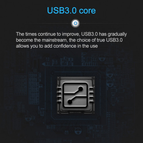 Disque SSD portable Goldenfir NGFF vers micro USB 3.0, capacité: 240 Go (argent) SG992S1741-010