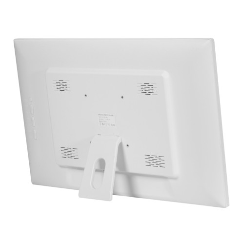 23,6 pouces Affichage LED Cadre photo numérique avec support et télécommande, prise US (blanc) SH004W756-06