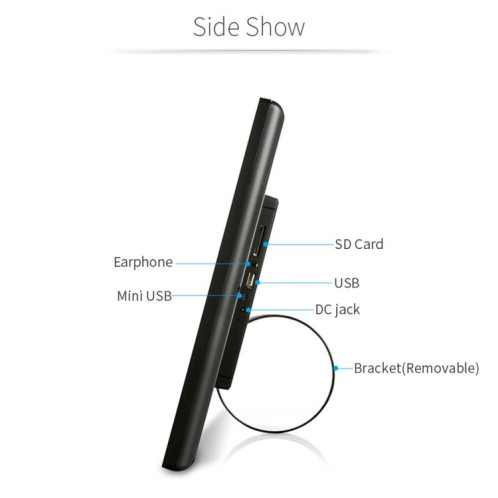 Cadre photo numérique HSD2151 21,5 pouces, écran LCD, processeur RK3576S Octa Core, Android 14, 4 Go + 32 Go SH10271832-011