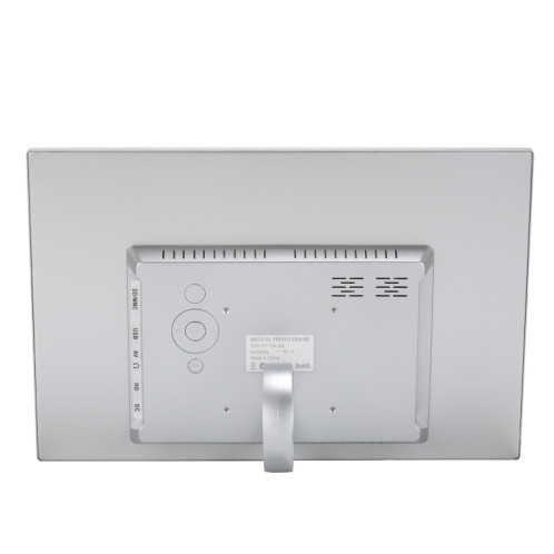 HSD1707 17 pouces LED 1440x900 Affichage haute résolution Cadre photo numérique avec support et télécommande, support SD / MMC / MS Port / Port USB, Plug US (GOLD) SH0SEU769-07