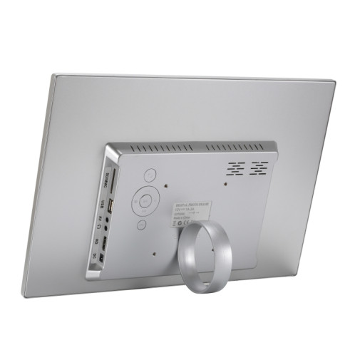 HSD1707 17 pouces LED 1440x900 Affichage haute résolution Cadre photo numérique avec support et télécommande, support SD / MMC / MS Carte / Port USB, plug us (Silver) SH0SUS423-07