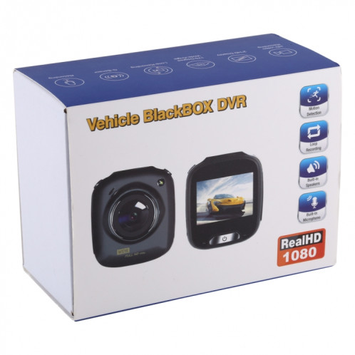 G50 mini voiture DVR caméra 2.0 pouces écran lcd hd 1080p 170 degrés grand angle affichage, soutien détection de mouvement / carte tf / g-capteur (noir) SH070B1902-016