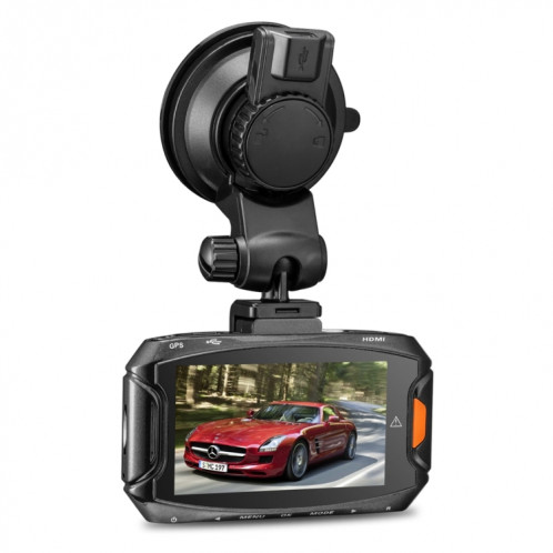 GS90C Voiture DVR Caméra 2.7 pouces Écran LCD HD 2304 x 1296 P 170 Degrés Grand Angle Affichage, Soutien Détection de Mouvement / TF Carte / G-Capteur / HDMI (Noir) SH073B1768-016