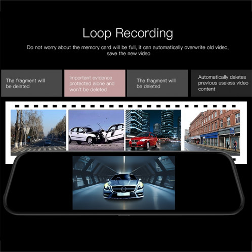 Anytek T600 Ultra HD 1080p 5,5 pouces IPS tactile Car DVR Drivor Recorder SH0117980-07