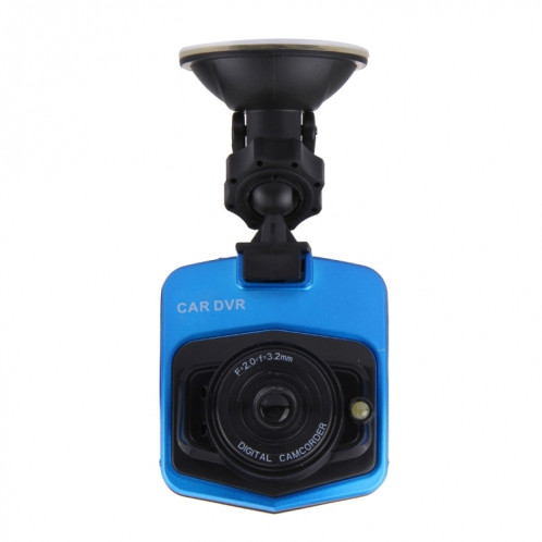 VGA 480P voiture caméscope DVR enregistreur de conduite numérique caméra vidéo enregistreur vocal avec 2.4 pouces écran LCD, soutien 32GB Micro carte TF et fonction de vision nocturne infrarouge (noir + bleu) SH0435278-015