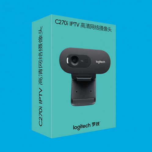 Webcam Logitech C270i IPTV HD (noir) SL666B1598-08