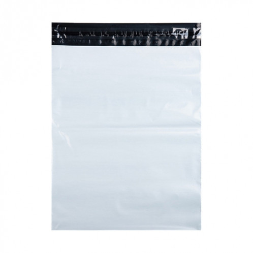 30000 PCS 13x24cm Sacs de messagerie en plastique épais imprimés personnalisés avec votre logo pour les produits Emballage et envoi (blanc) SH123W1112-06