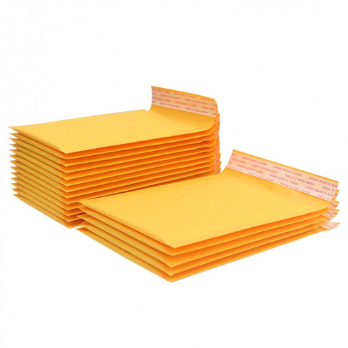 100 PCS Kraft Papier Enveloppe Sac Sac D'emballage De Sac À Bulles Express, Taille: 15x18 + 4cm SH26331942-06