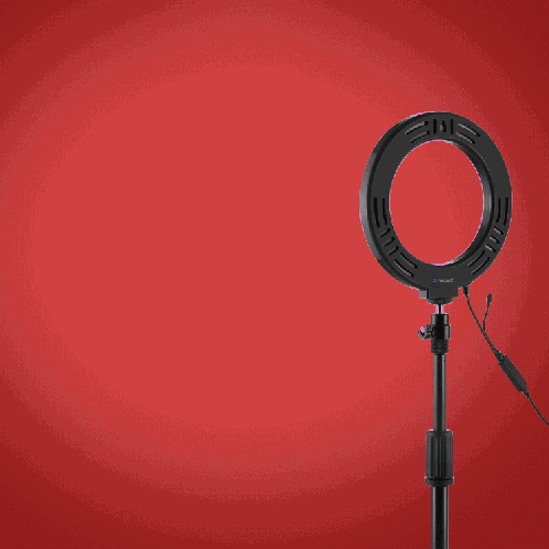 Puluz 6,2 pouces 16cm RGBW Light + Base ronde Porte-basket USB Dimmable Bague LED Vlogging Photographie Photographie Vidéo lumineuses avec têtes de boule de trépied à chaussure à froid (noir) SP074B524-017