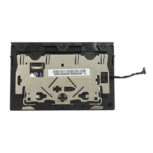 Pavé tactile pour ordinateur portable avec câble flexible pour Lenovo ThinkPad X395 20NL 20NM T490s 20NX 20NY X390 20Q0 20Q1 T495s 20QJ 20QK E14 20RA 20RB X390 20SC 20SD (Noir) SH057B925-03