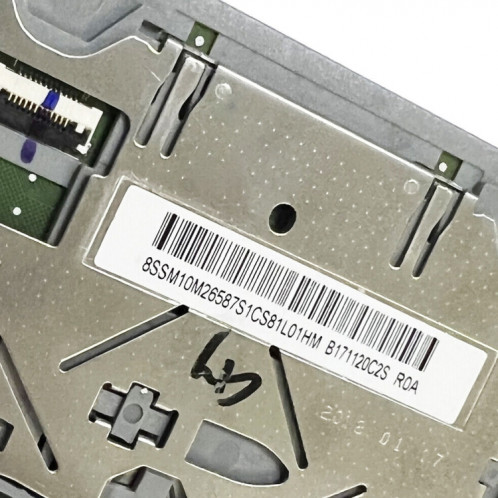 Pavé tactile pour ordinateur portable Lenovo Thinkpad L390 20NR 20NS L390 Yoga 20NT 20NU L13 20R3 20R4 L13 Yoga 20R5 20R6 (Argent) SH088S1365-04