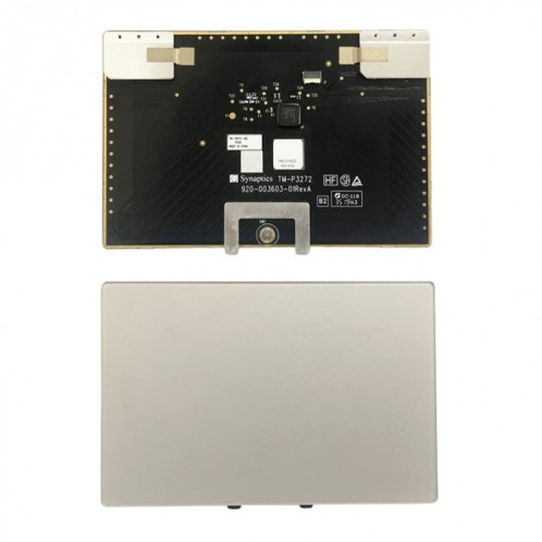 Pavé tactile pour ordinateur portable pour Microsoft Surface Book 1704 1705 1785 TM-P3088 TM-P3272 / Book 2 15 pouces 1813 1793 (Argent) SH036S1231-04