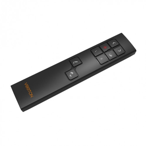 Présentation multimédia VIBOTON PP930 2.4GHz Télécommande PowerPoint Clicker Wireless Presenter Handheld Contrôleur Flip Pen, Distance de contrôle: 30m (Noir) SV822B1474-014
