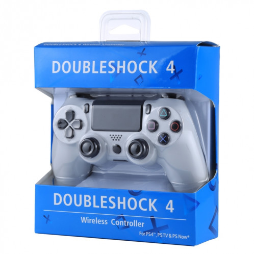 Contrôleur de jeu sans fil Doubleshock 4 pour Sony PS4 (Blanc) SC00061223-08