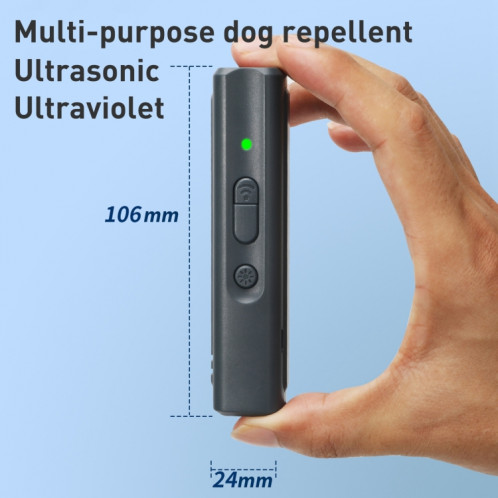 Répulsif à ultrasons pour chien N11 avec lampe de poche UV (Orange) SH131E1305-07