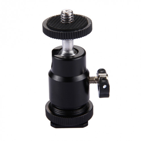 Tête de trépied 1/4 de pouce à griffe PULUZ pour sabot froid avec verrou SPU2111380-06