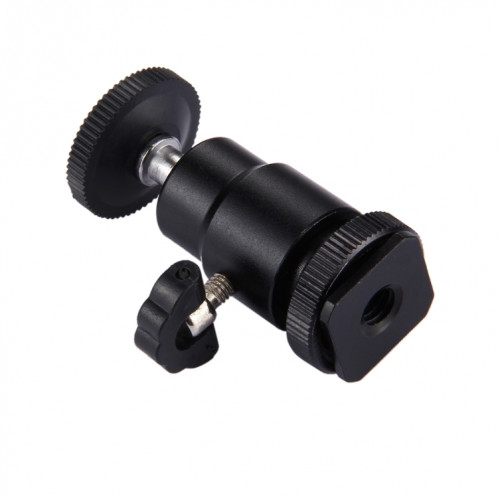 Tête de trépied 1/4 de pouce à griffe PULUZ pour sabot froid avec verrou SPU2111380-06
