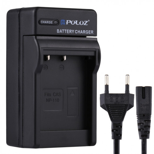 Chargeur de batterie PULUZ avec câble pour batterie Casio NP-110 SP22151749-05