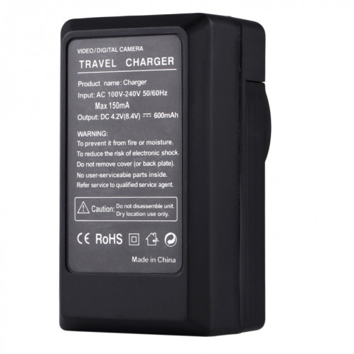Chargeur PULUZ EU Plug avec Câble pour Batterie CASIO CNP40 SP2220346-05