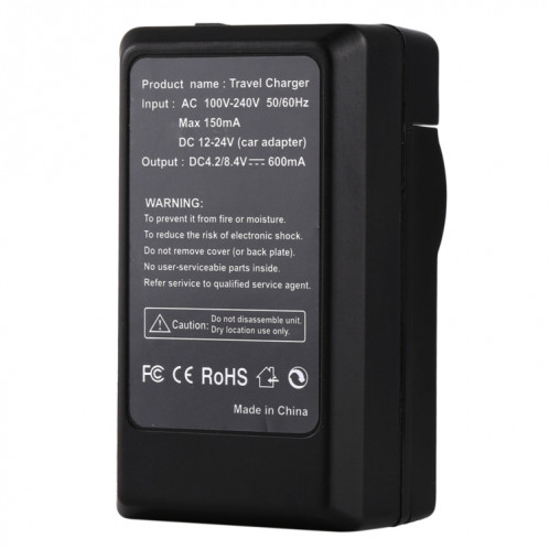 Chargeur allume-cigare pour appareil photo numérique PULUZ pour batterie Casio NP-110 SP23101433-06