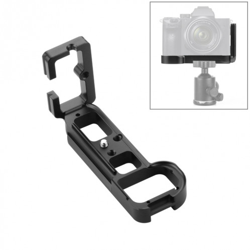 Support de base pour support de plaque à dégagement rapide PULUZ 1/4 pouce pour Sony A7R / A7 / A7S / A7R2 / A7M2 / A7S2 (Noir) SP039B381-09