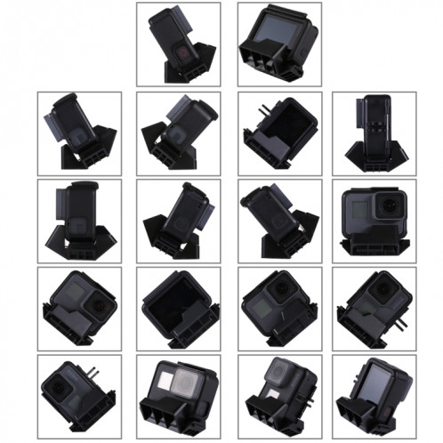 PULUZ Adaptateur de montage instantané multi-angulaire multifonction pour caméras GoPro HERO5 / 4/3 + / 3 SPU3104-090