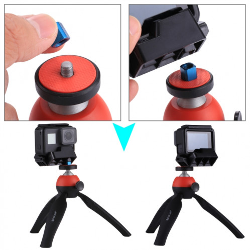 PULUZ Adaptateur de montage instantané multi-angulaire multifonction pour caméras GoPro HERO5 / 4/3 + / 3 SPU3104-090