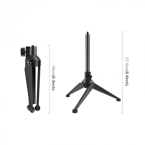 Support de trépied réglable de bureau PULUZ SPU4081719-06