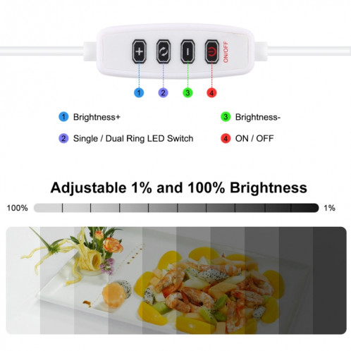 PULUZ 30cm pliant haut 97 CRI Light Ring Eclairage studio Prise de vue Tente Box Kit avec 6 couleurs (Backdrops noir, blanc, orange, rouge, vert, bleu), Taille: 30cm x Déplier 30cm x 30cm (Vert) SP032G469-016