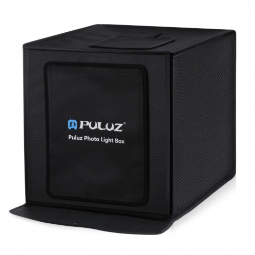 PULUZ 40CM pliable portable 24W 5500K Lumière blanche Dimmable Éclairage de photos Studio Tehing Coffret boîte avec 6 couleurs (noir, orange, blanc, rouge, vert, bleu)) SP40AU1067-019