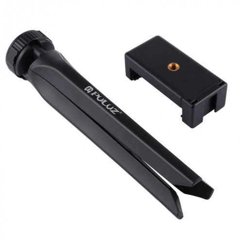 PULUZ Pocket Mini support de trépied en plastique avec pince pour téléphone intelligent (noir) SP506B1836-09
