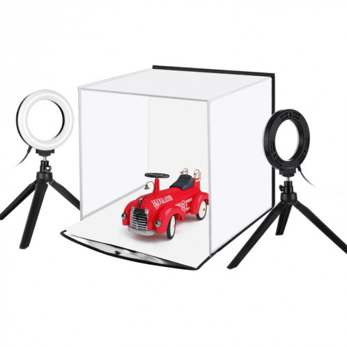 PULUZ 30cm pliant Portable Light Light Photo Photo Studio Studio Tinging Box Box Box avec 6 couleurs Terreaux (noir, blanc, jaune, rouge, vert, bleu), dépliage: 31 cm x 31 cm x 32 cm SP51301010-08