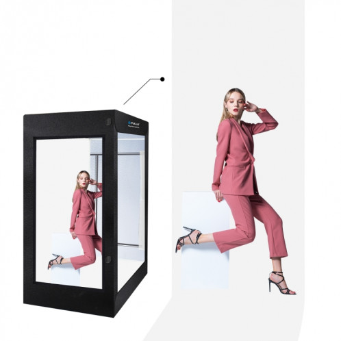 PULUZ 2M 240W 5500K Photo Light Studio Box Kit pour vêtements / Portrait de modèle pour adultes (Plug AU) SP10AU270-017
