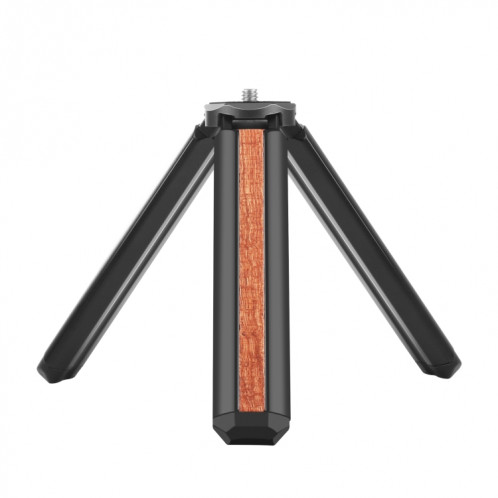 Puluz Inlaid Wood Bureau Vlogging titulaire de trépied en direct (noir) SP620B111-06