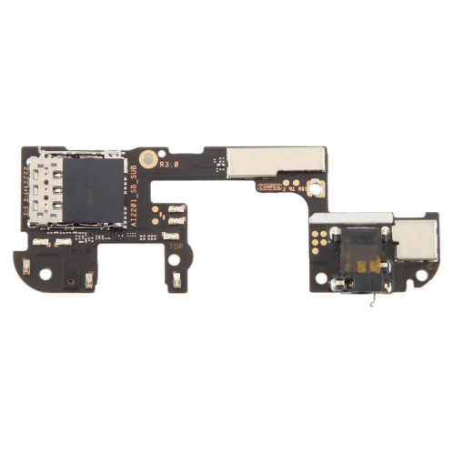 Carte lecteur de carte SIM avec prise audio pour Asus ROG Phone 6/6 Pro, version Qualcomm SH00371469-04
