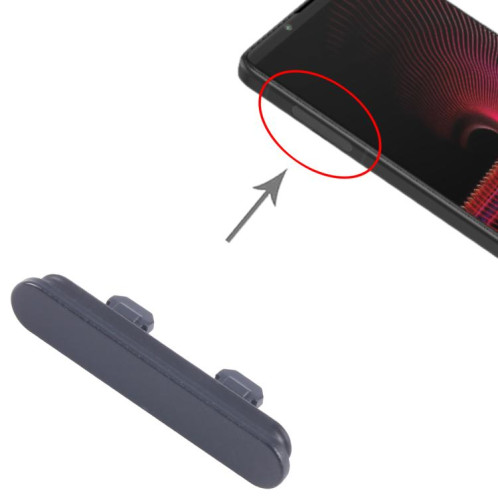 Bloc anti-poussière pour Sony Xperia 1 III (noir) SH068B1634-04
