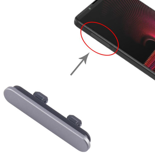 Bloc anti-poussière pour Sony Xperia 1 III (gris) SH068H1606-04