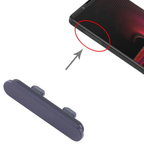 Bloc anti-poussière pour Sony Xperia 1 III (violet) SH068P231-04