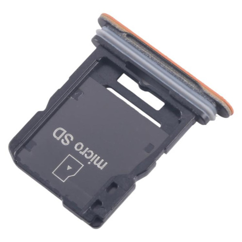 Pour Sony Xperia Ace III, tiroir pour carte SIM et Micro SD (orange) SH070E1087-04