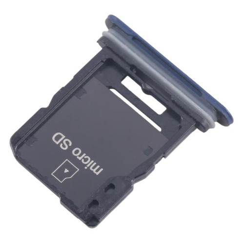 Pour Sony Xperia Ace III, tiroir pour carte SIM et Micro SD (bleu) SH070L1896-04