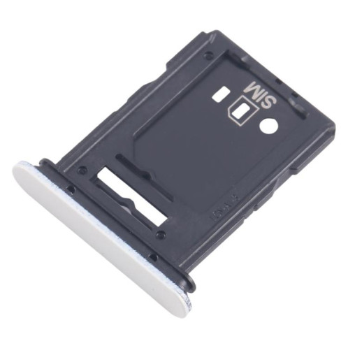 Pour Sony Xperia 10 VI, tiroir pour carte SIM et Micro SD (blanc) SH083W169-04
