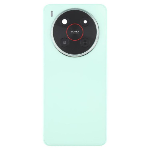 Cache arrière de batterie en plastique pour ZTE Blade V70 Max avec cadre central et cache d'objectif d'appareil photo (vert) SH95GL1296-07