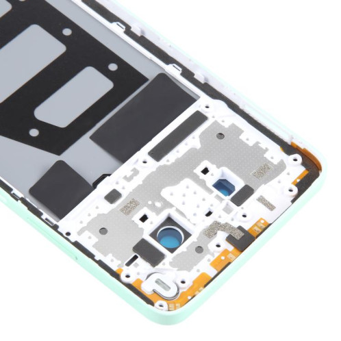 Cache arrière de batterie en plastique pour ZTE Blade V70 Max avec cadre central et cache d'objectif d'appareil photo (vert) SH95GL1296-07