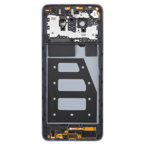 Cache arrière de batterie en plastique pour ZTE Blade V70 Max avec cadre central et cache d'objectif d'appareil photo (violet) SH95PL570-07