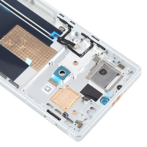 Cadre central pour ZTE Nubia Z70 Ultra NX733J NX736J (argenté) SH103S1911-06