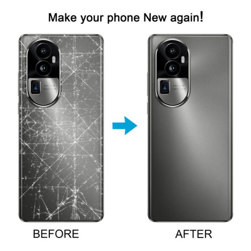 Coque arrière avec cache objectif pour OPPO Reno10 Pro+ SH27BL819-07