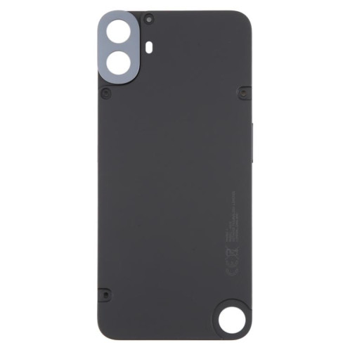 Coque arrière d'origine For Nothing CMF Phone 1 avec cache d'objectif d'appareil photo (noir) SH29BL19-07