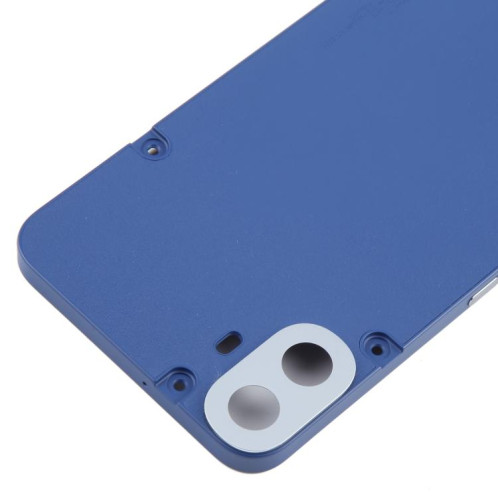 Coque arrière d'origine For Nothing CMF Phone 1 avec cache d'objectif d'appareil photo (bleu) SH29LL1409-07