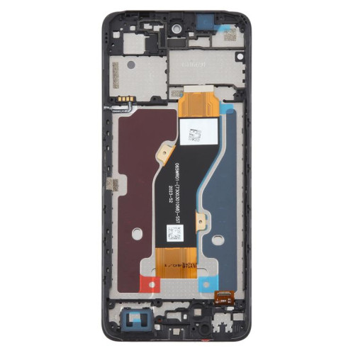 Écran LCD complet avec châssis pour ZTE Blade A75 5G / V60 (noir) SH133B1287-07