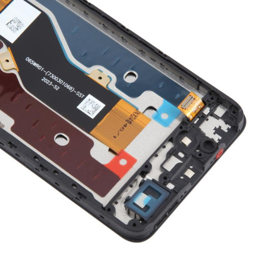 Écran LCD complet avec châssis pour ZTE Blade A75 5G / V60 (noir) SH133B1287-07
